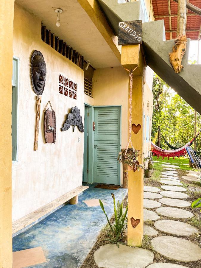 Eco Hostel Bosque Di Barro Velha Boipeba Exterior foto