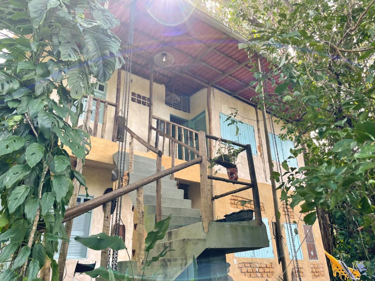 Eco Hostel Bosque Di Barro Velha Boipeba Exterior foto