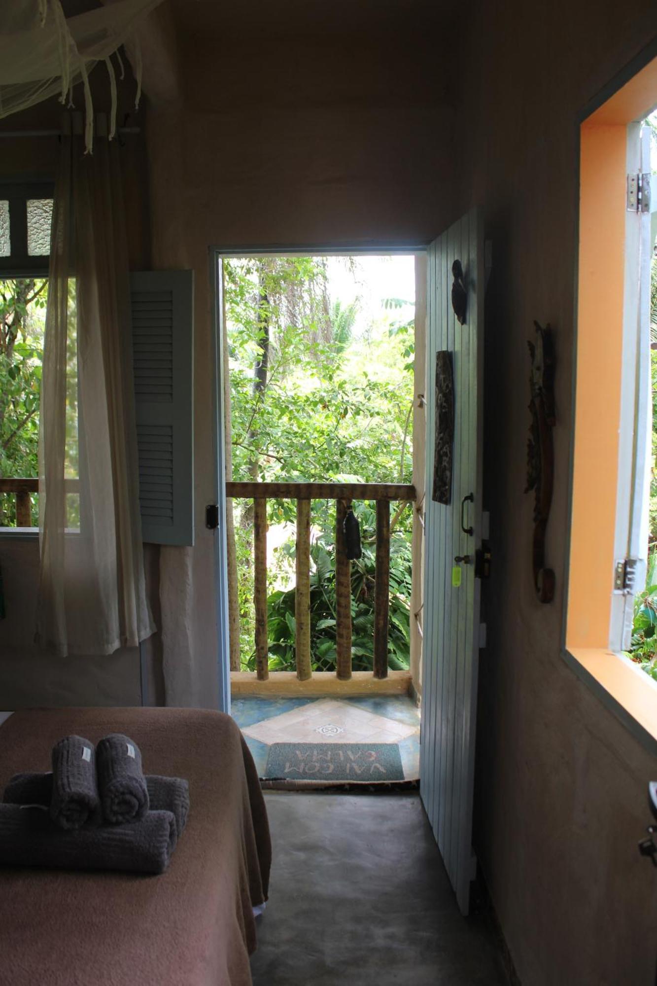 Eco Hostel Bosque Di Barro Velha Boipeba Exterior foto